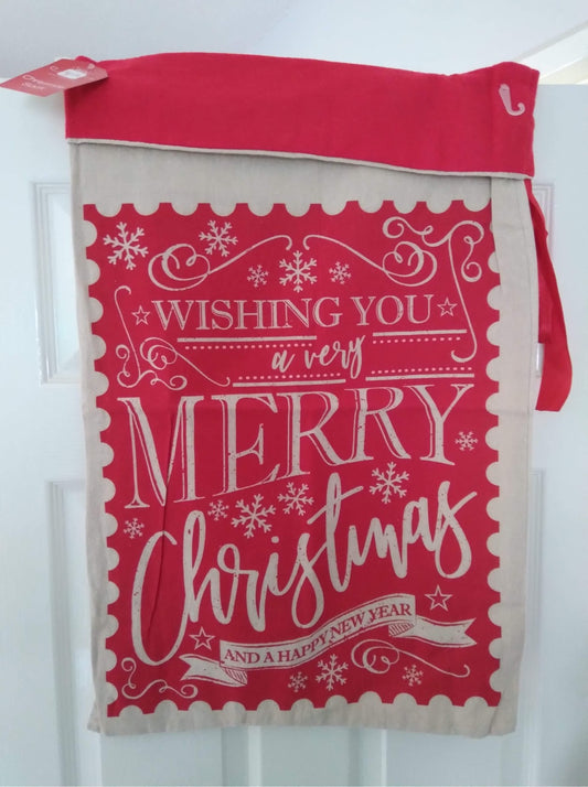 Merry Christmas Santa Sack