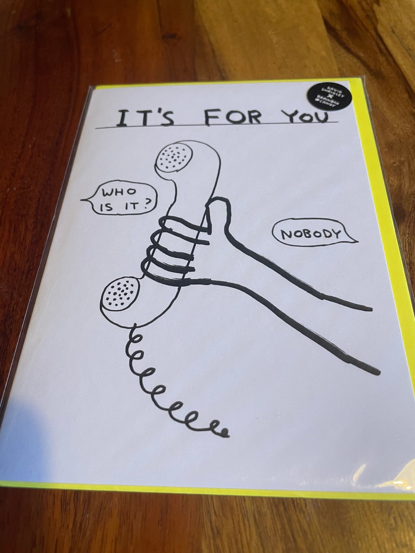 Telephone Card -Blank inside