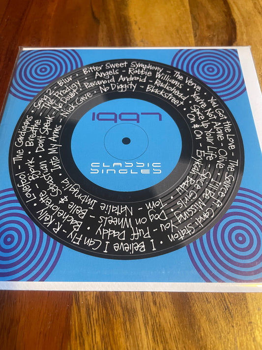 1997 Card - Blank inside