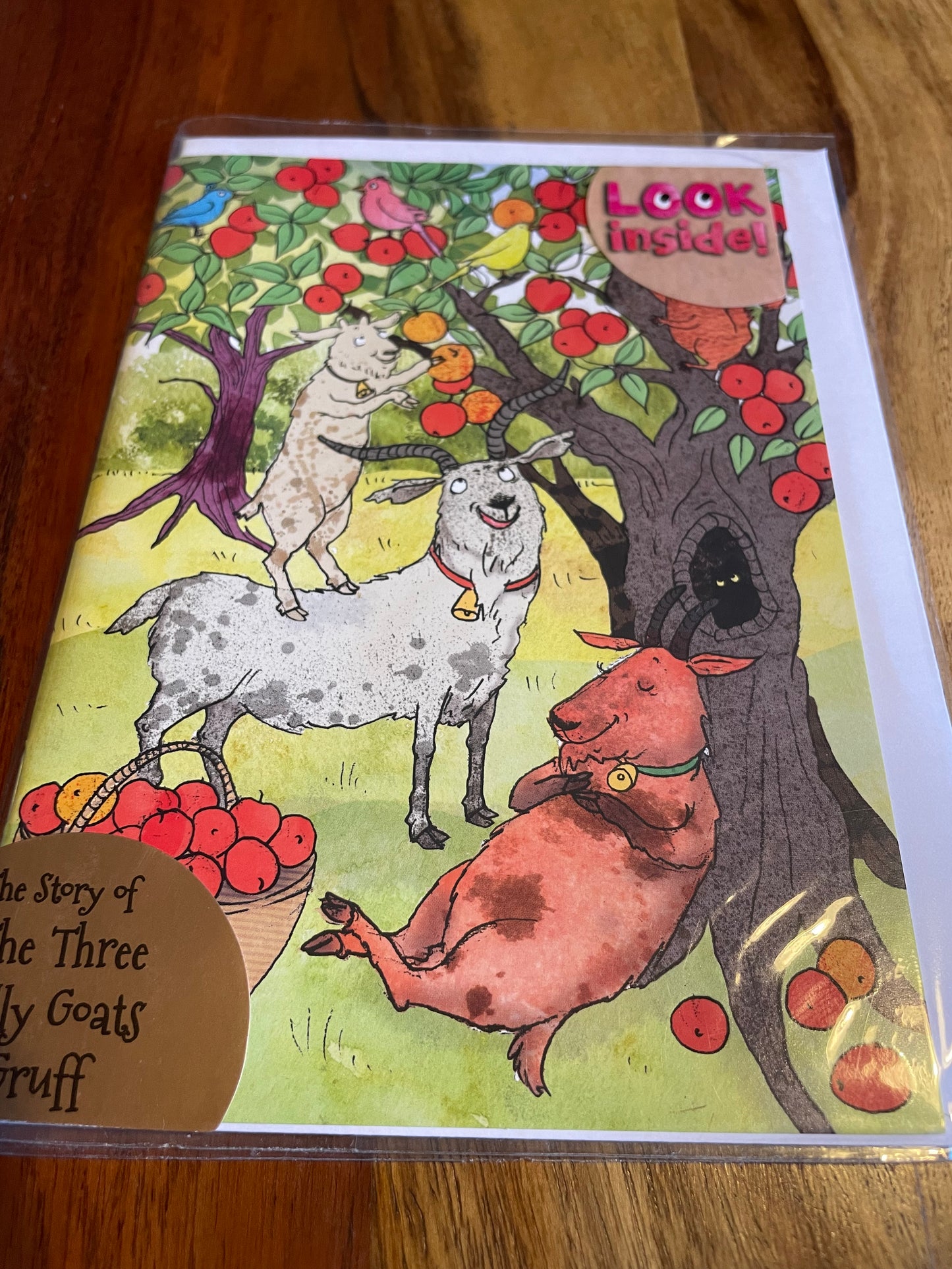 Billy Goats Gruff Story Card