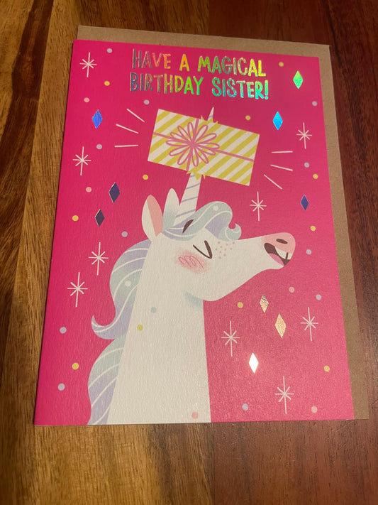Sister Birthday Card