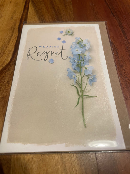 Wedding Regret Card