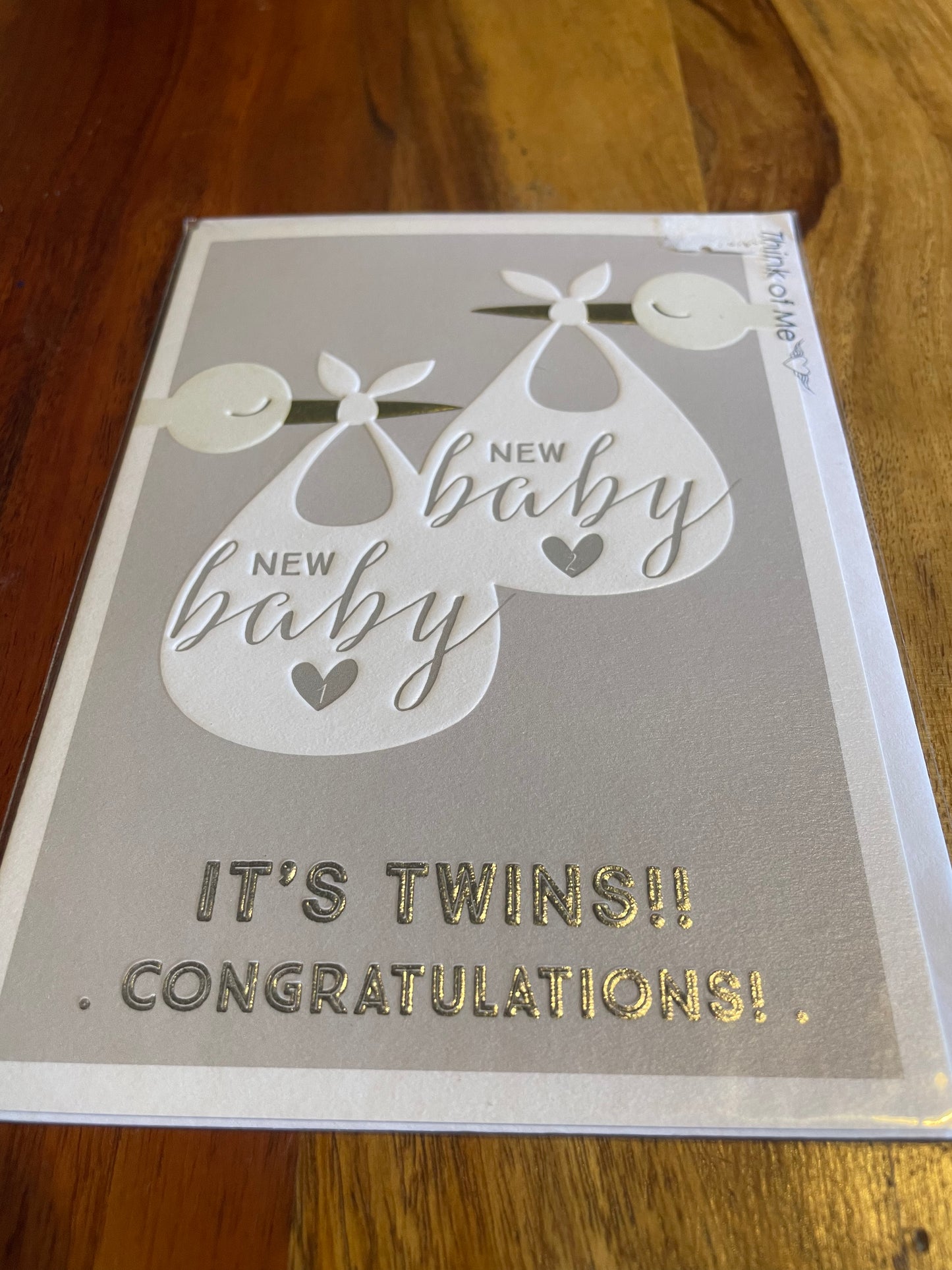 Stork Twins Card
