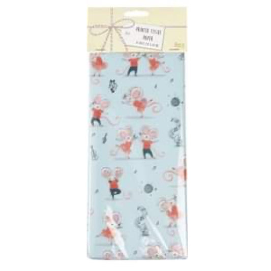 Dancing Mice Tissue Paper