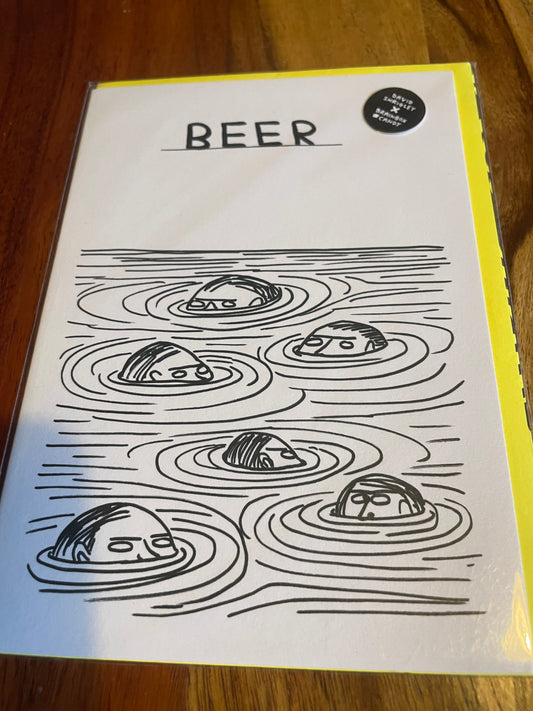 Beer Card -Blank inside