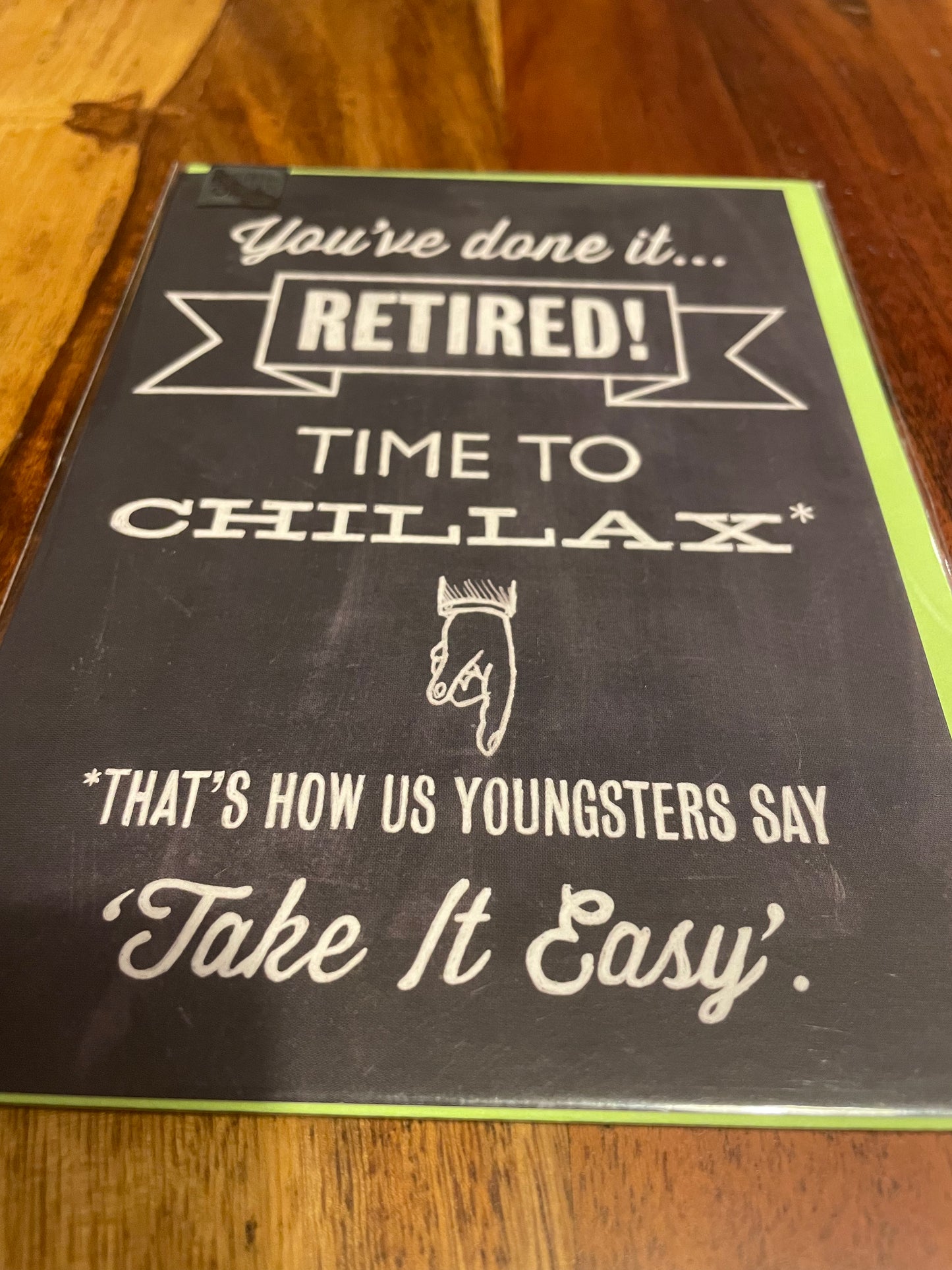 Time to Chillax Card