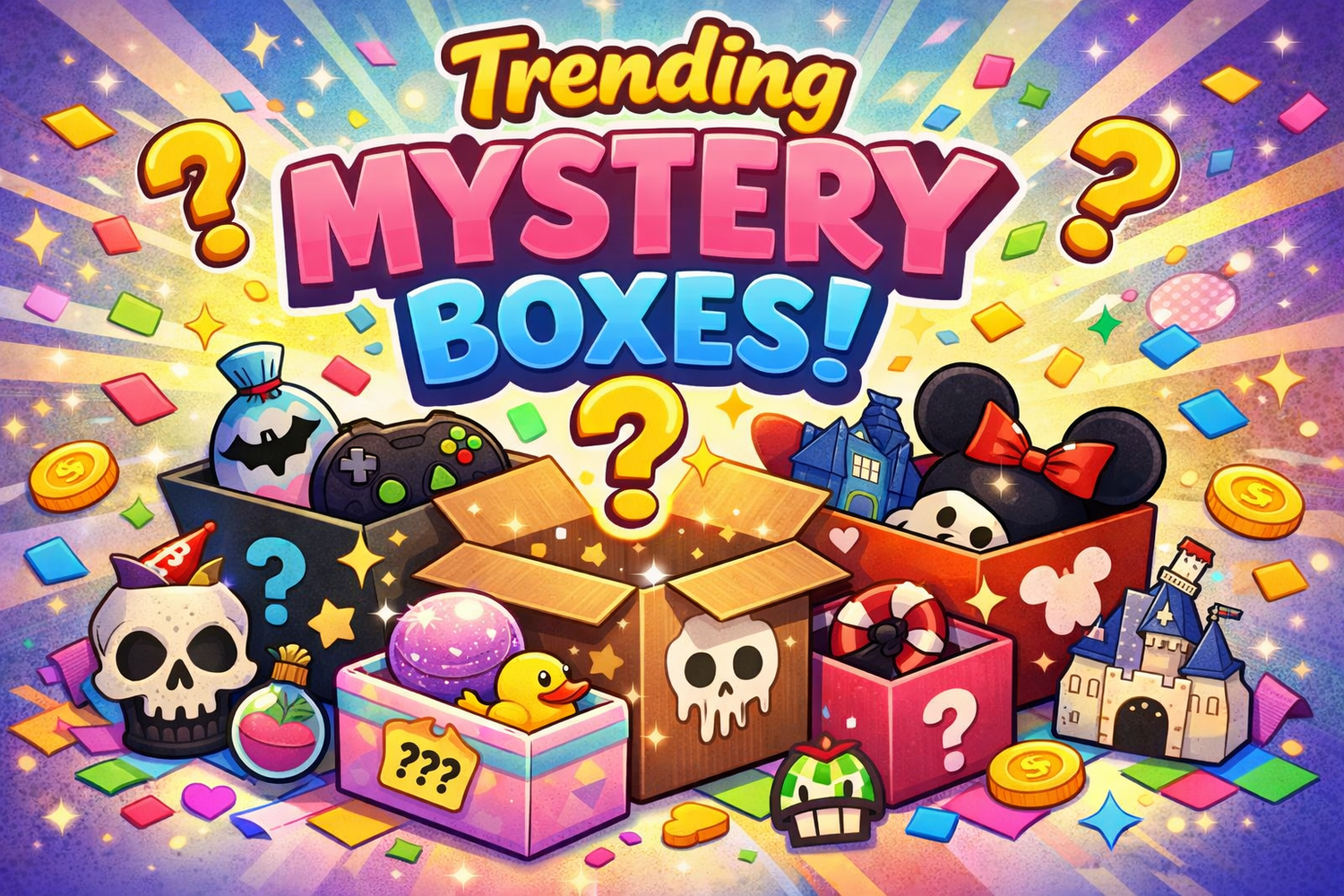 Mystery Bags & Boxes