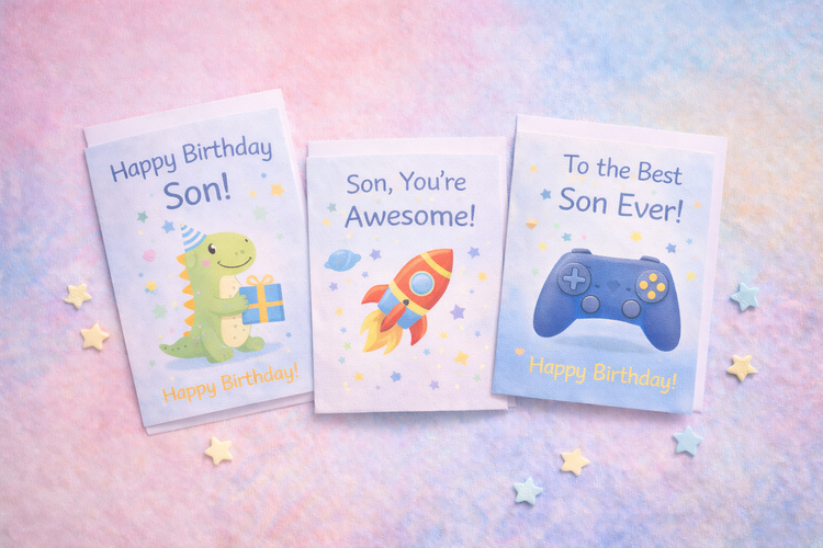 son cards collection featuring thoughtful fun and meaningful designs for celebrating sons and milestones