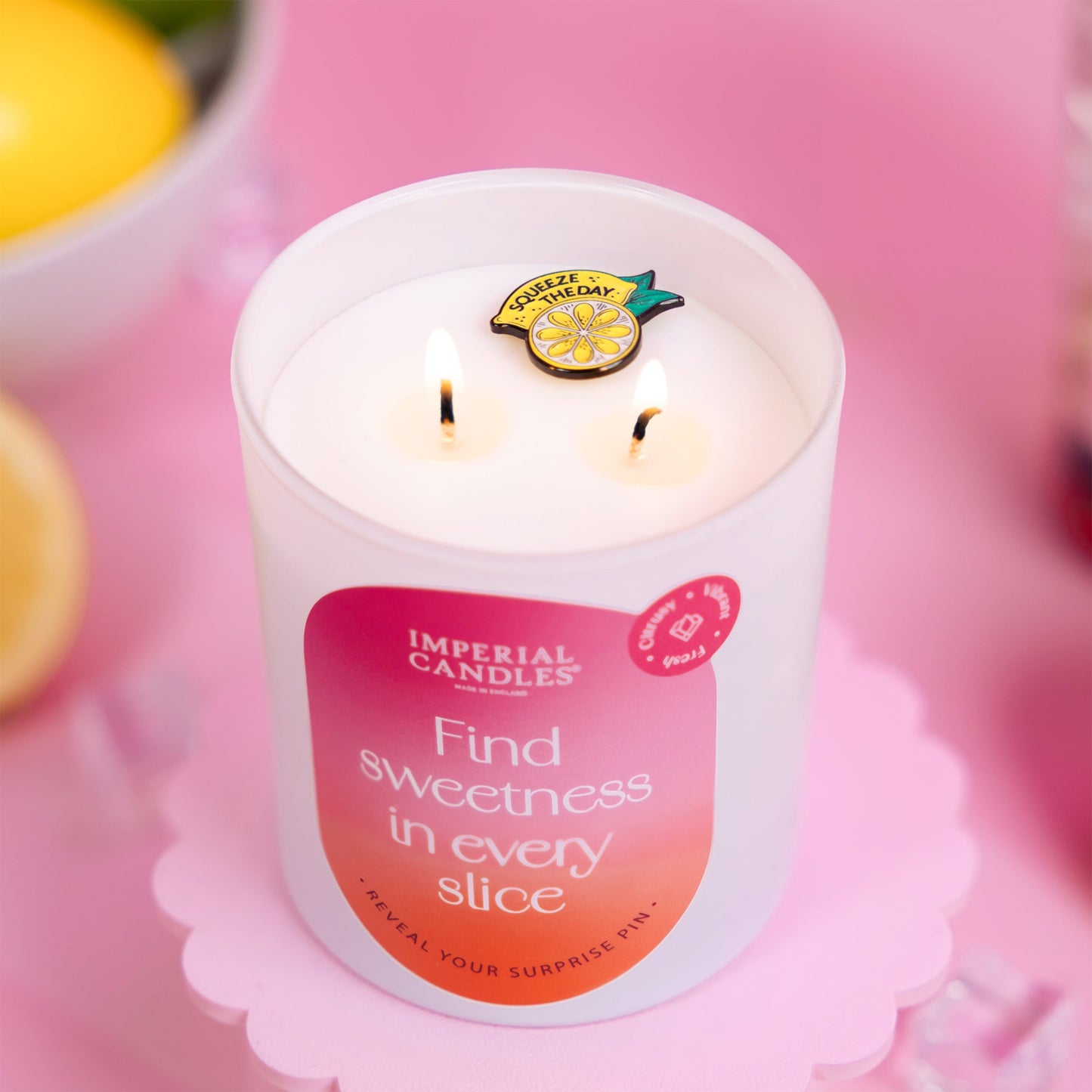 Find Sweetness In Every Slice Imperial Candle