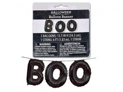 Boo Balloon Banner