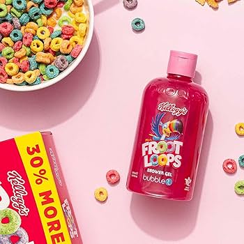 Bubble T Kellogg's Froot Loops Shower Gel