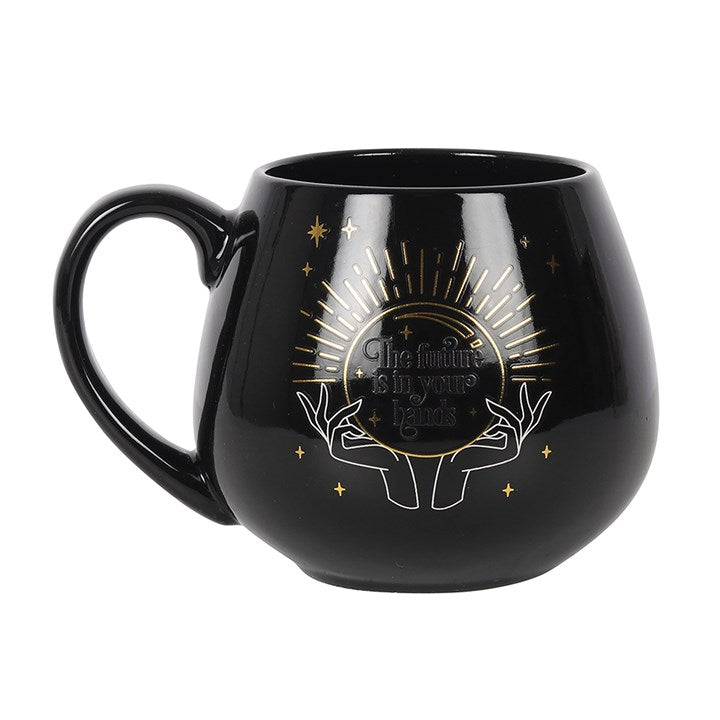 Fortune Teller Colour Changing Mug-Black