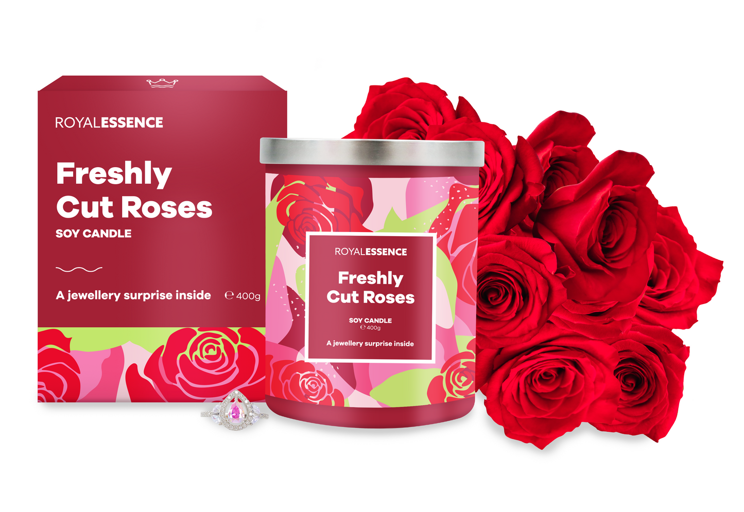 Royal Essence Freshly Cut Roses (Ring)