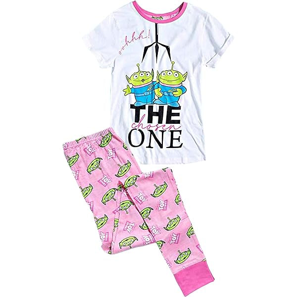 Ladies Toy Story Aliens Pyjamas