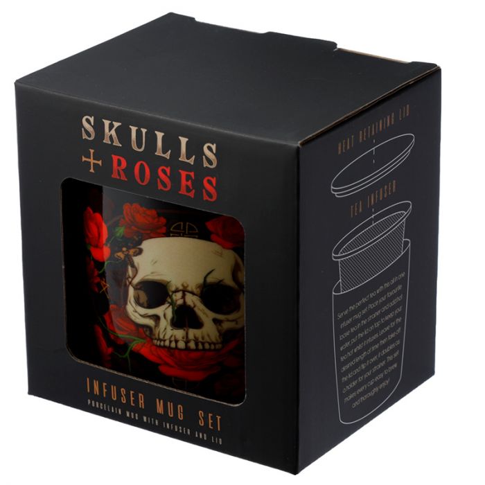 Skulls & Roses Tea Infuser Set