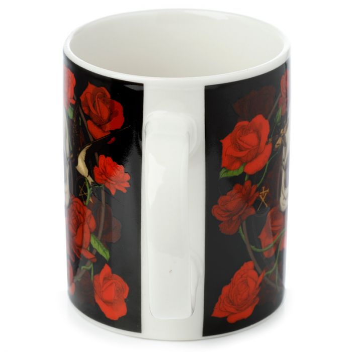 Skulls & Roses Porcelain Mug