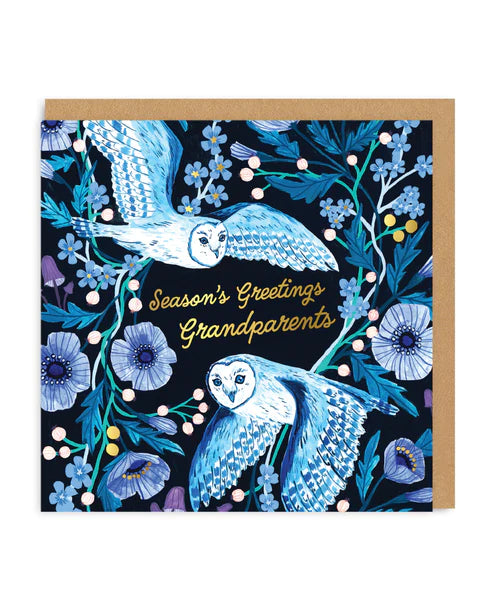 Seasons Greetings Grandparents Card