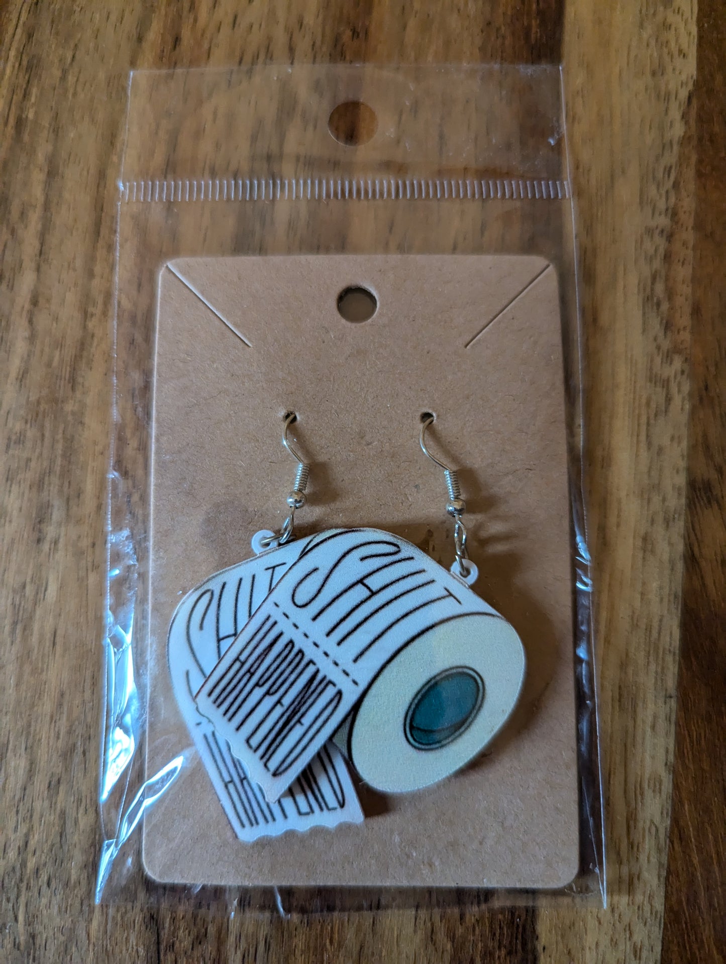 Sh*T Happened Earrings