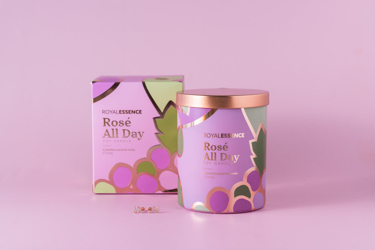 Royal Essence Rose All Day (Earrings)