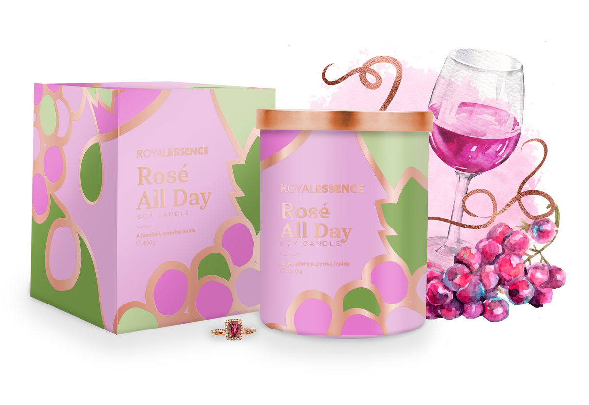 Royal Essence Rose All Day (Earrings)