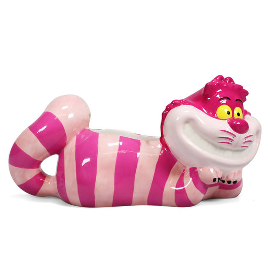 Cheshire Cat shaped plant pot Disney Alice in Wonderland home decor