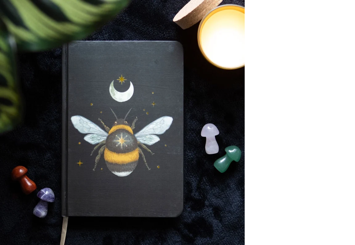 Forest Bee A5 Notebook