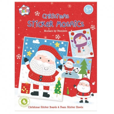 Christmas Activity Stickers Mosaics