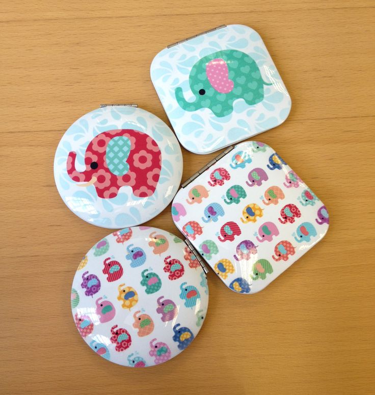 Elephant Compact Mirror