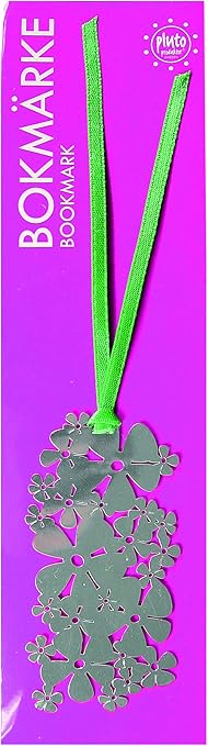 Spring flowers metal bookmark reading gift floral book accessory stationery