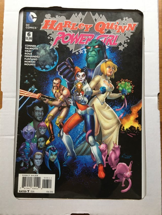 DC Comics Harley Quinn Power Girl Blasters