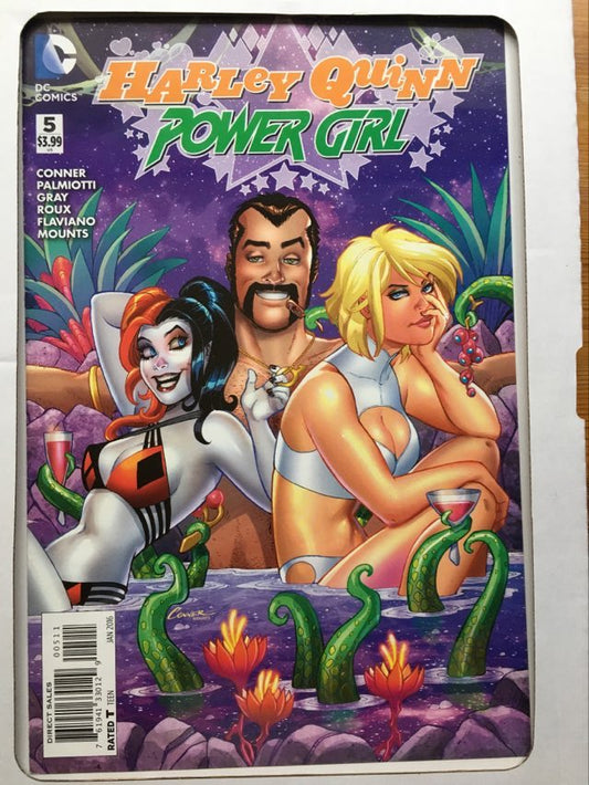 DC Comics Harley Quinn Power Girl Party