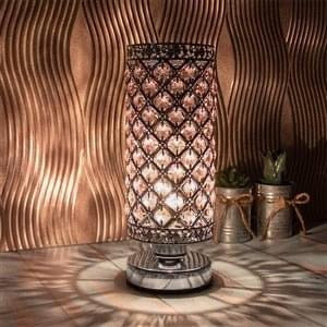 Pink Jewelled Touch Sensitive Aroma Lamp
