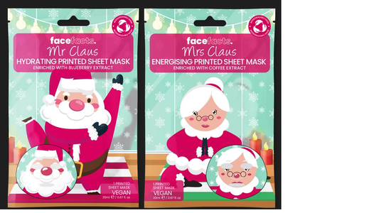Mr & Mrs Face Mask (One Mask Supplied) Vegan