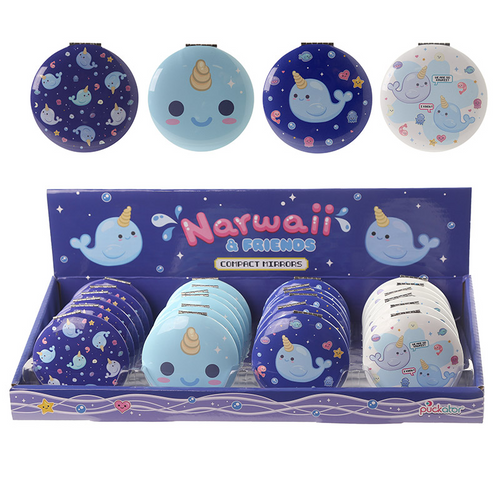 Narwaii & Friends  Narwhal Compact Mirror
