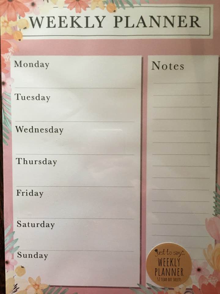 Weekly Planner