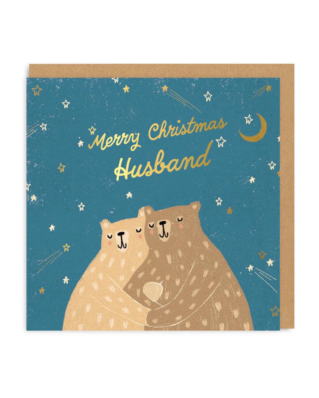 Merry Christmas Husband Card