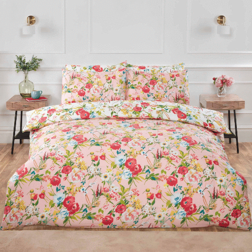 Floral Blush-Ashbourne Duvet Cover Set