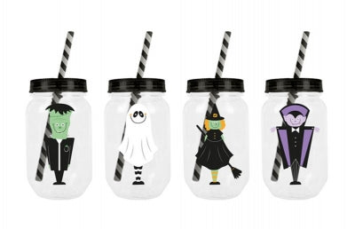 Halloween Cup & Straw