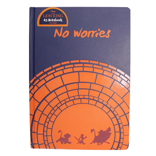 Disney The Lion King No Worries Notebook A5