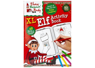 XL Elf Activity Book