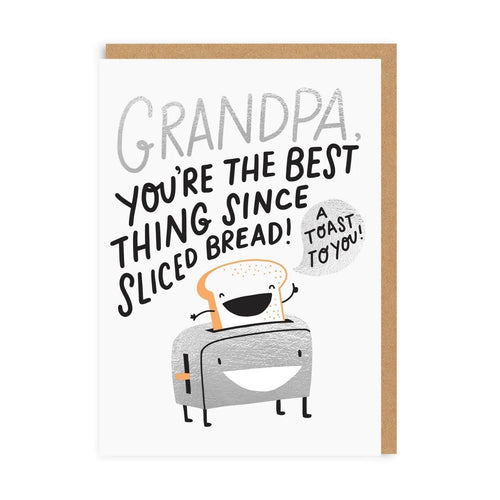 Grandpa Sliced Bread Card