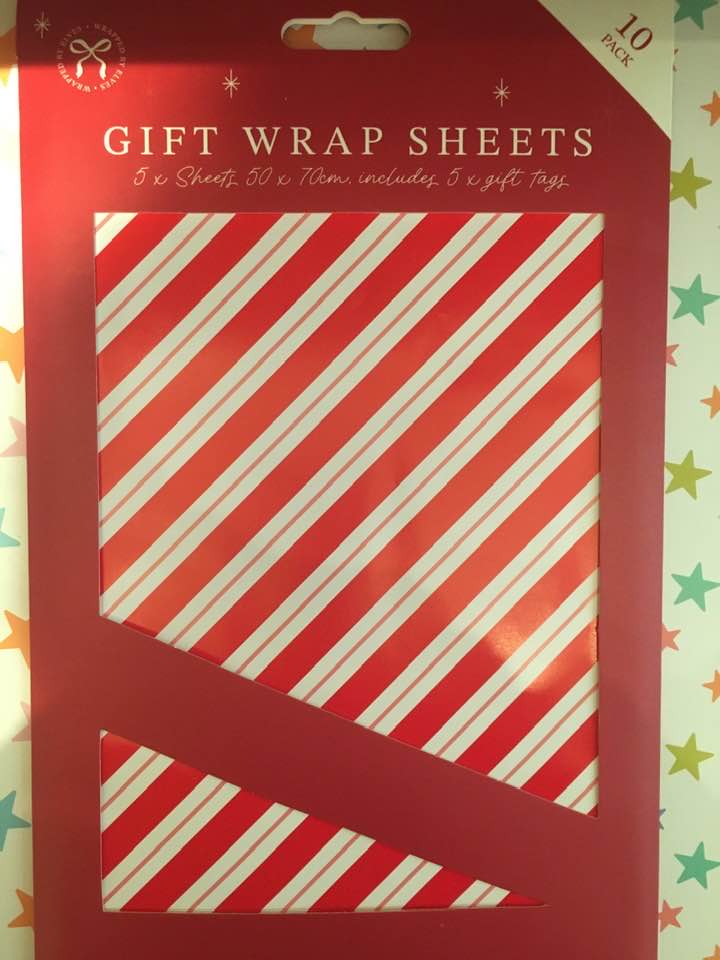 Christmas Gift Wrap Sheets