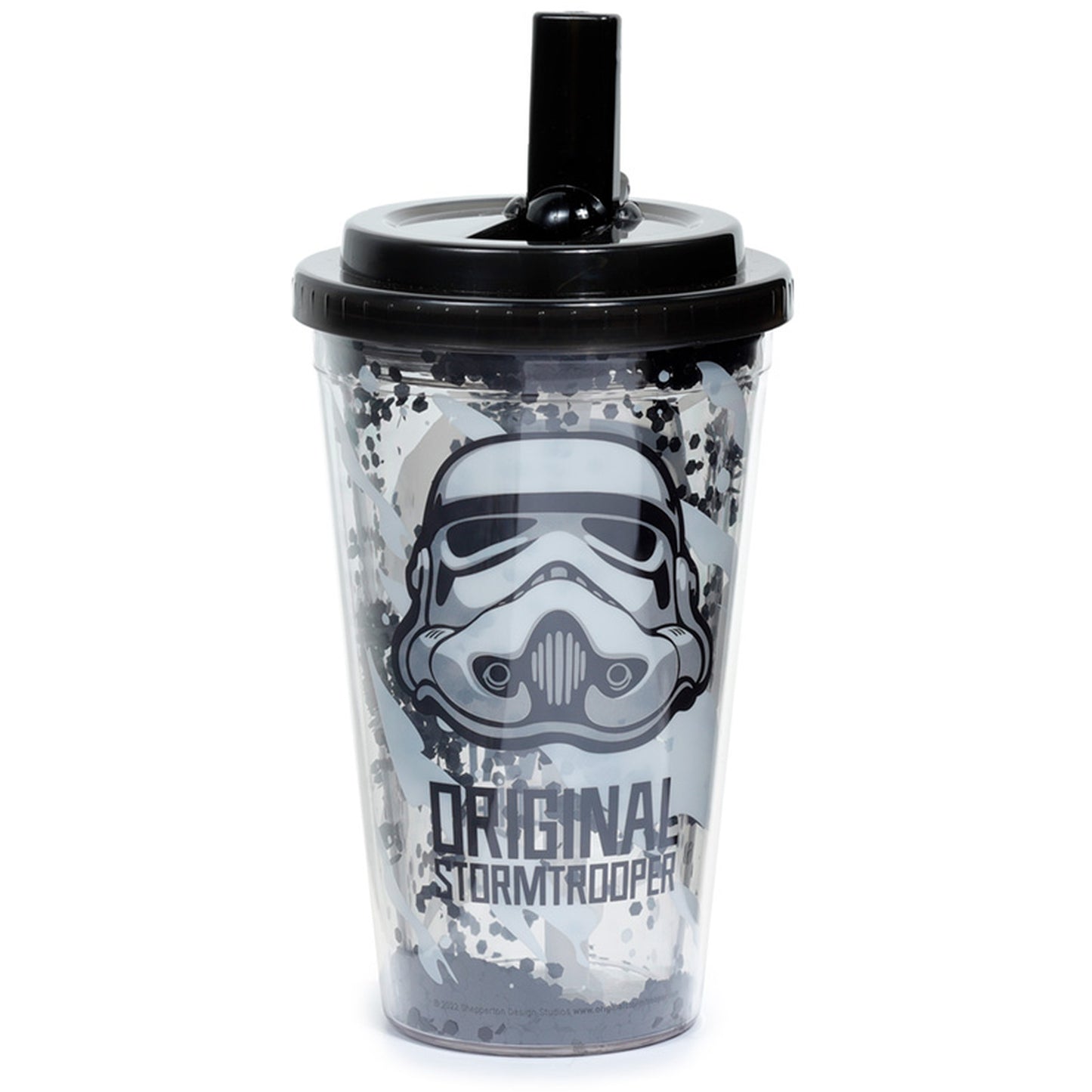 The Original Stormtrooper Double Walled Cup With Straw