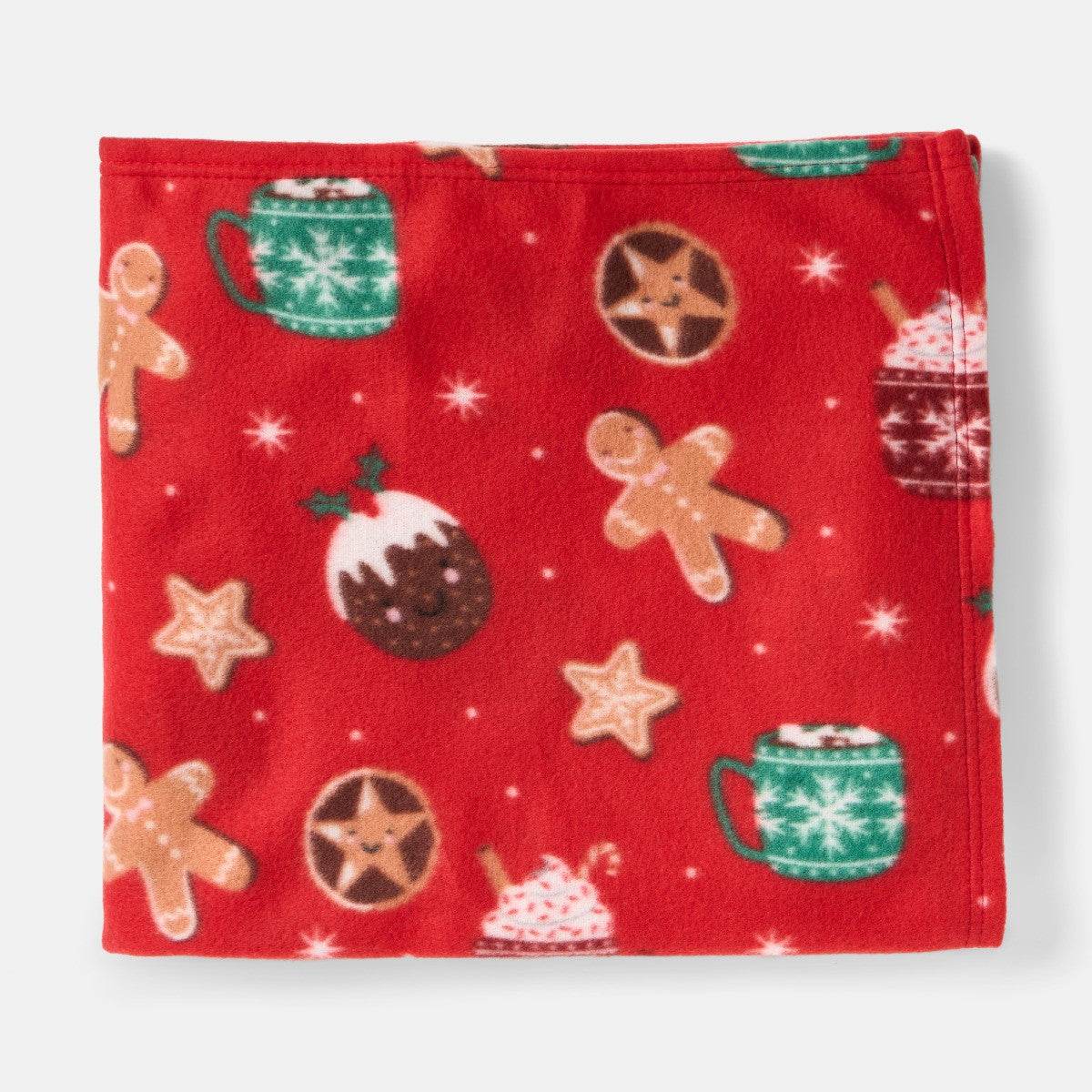 Christmas Treats Fleece Throw