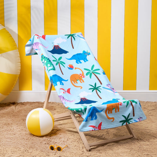 Dinosaur Beach Towel
