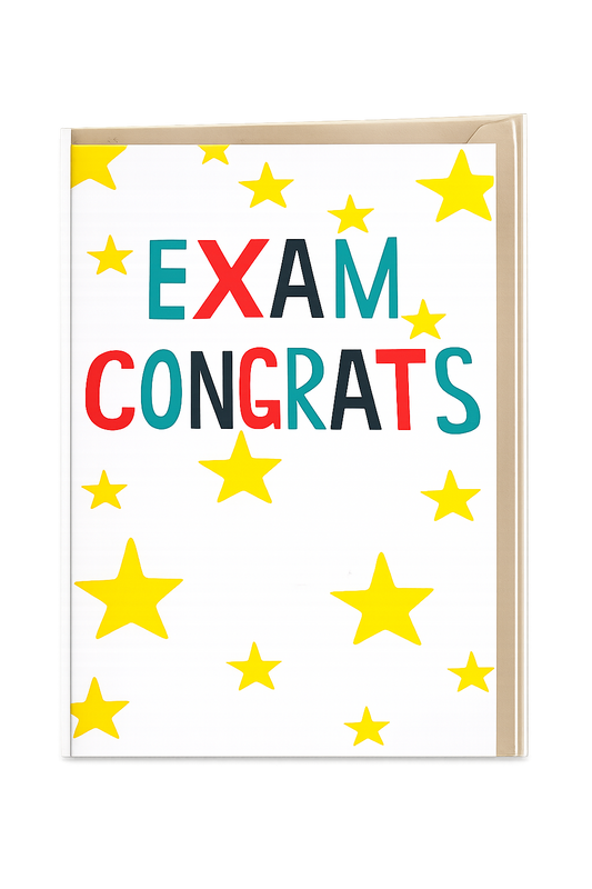 Exam Congrats Card
