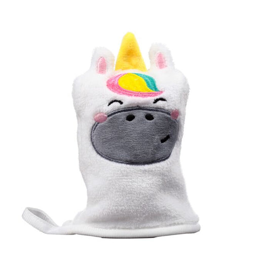 Astra the Unicorn Adoracorns Makeup Remover Glove – Reusable Cotton Cleansing Mitt