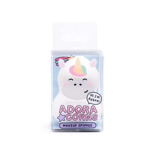 adoramals astra the unicorn beauty blender boxed front view product display