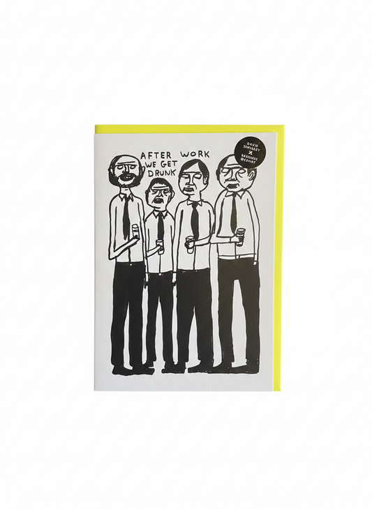 After Work Card -Blank inside