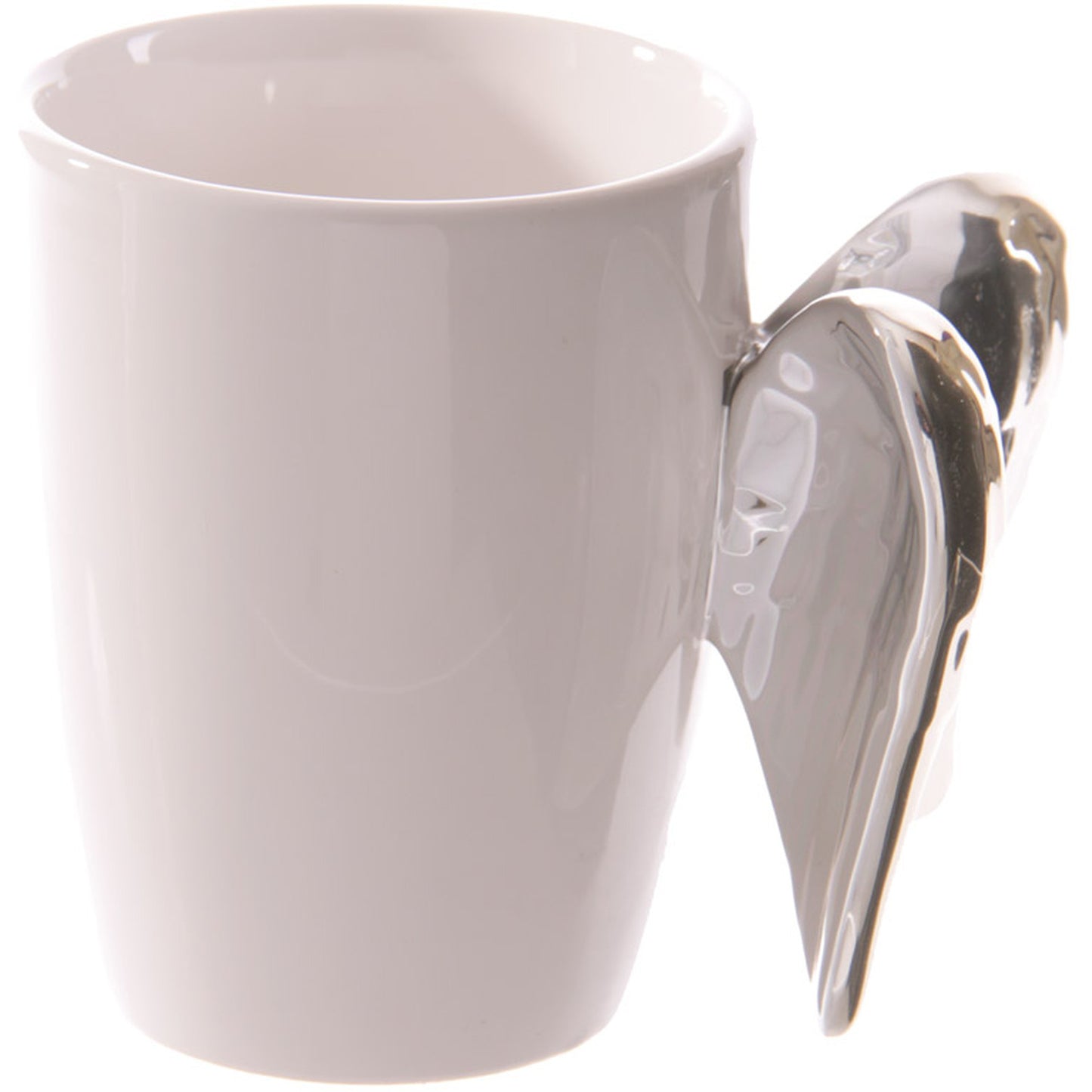 Silver Angel Wings Mug